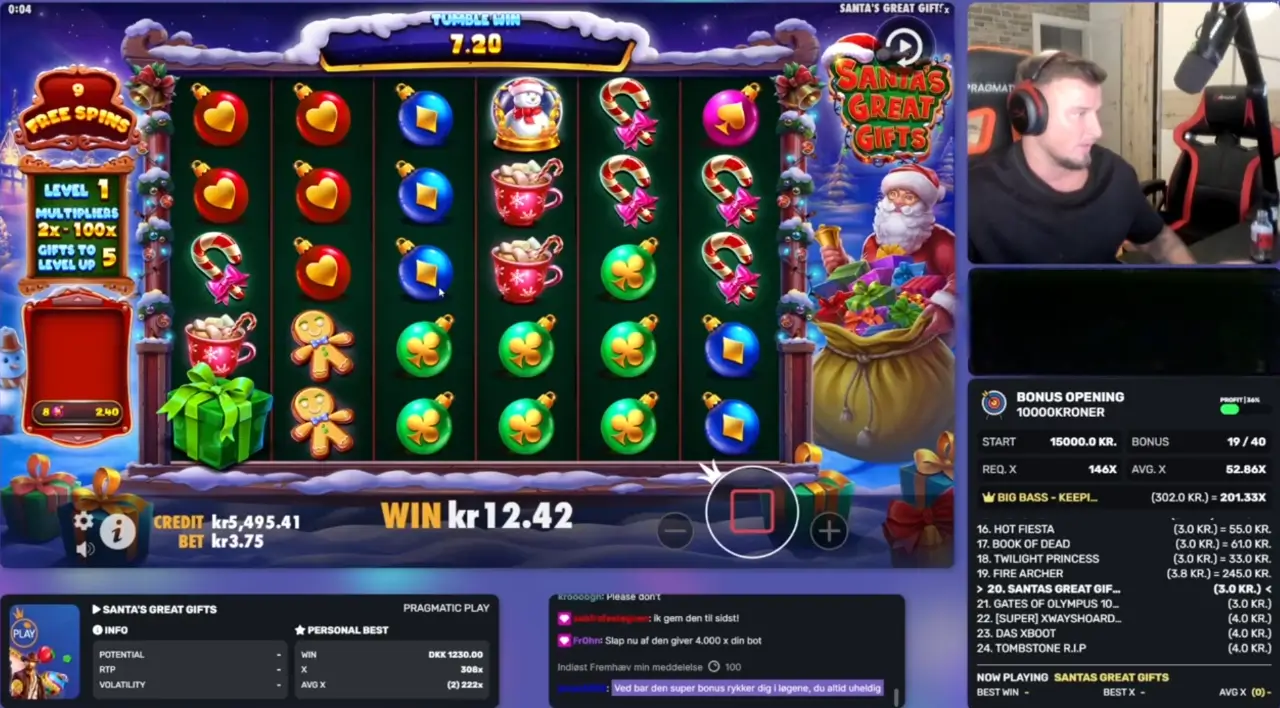 Fedesvinsejer Jonas dansk casinostreamer